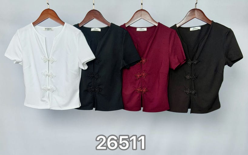 T-shirt style traditionnel chinois — vue 2