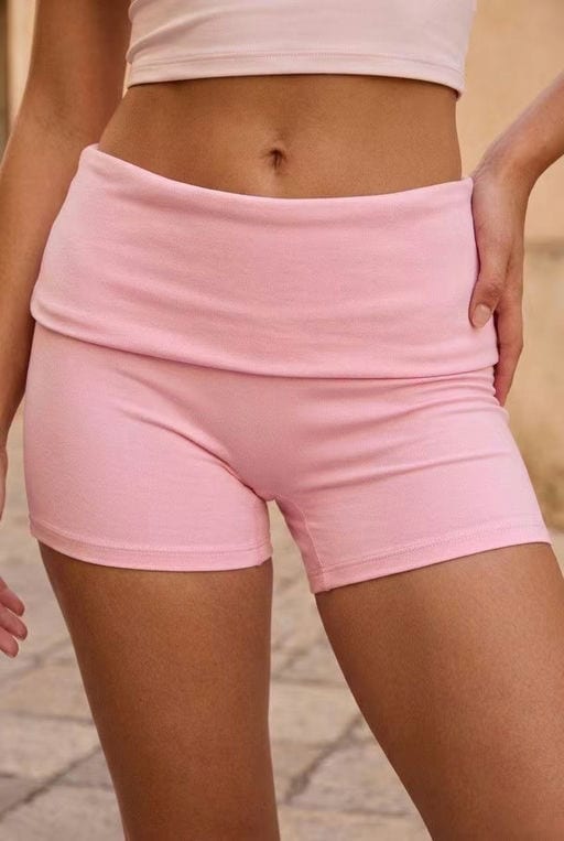 Short Stretch – Taille Haute Froncée — vue 3