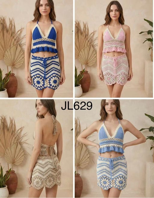 Ensemble été crochet — vue 2